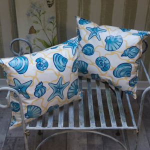 Outdoor Kissen Muschel & Seestern