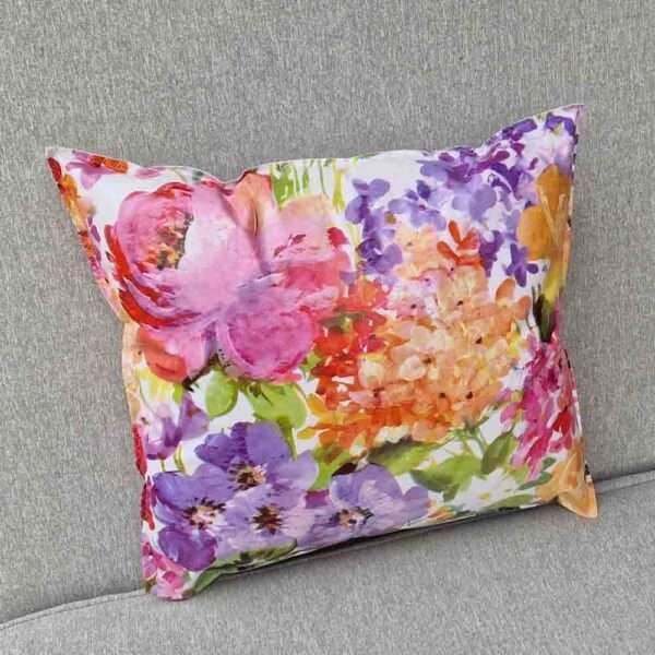 Outdoor Kissen Blumen 40x40cm