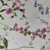 Wachstuchkissen / Outdoor Kissen Blumen Motiv