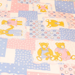 Kinderzimmerkissen Bär rosa