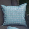 Outdoorkissen in Blau
