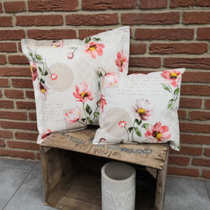 Blumen Draußen - Romantik mehrere Kissen