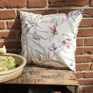 Wachstuch / Outdoor Kissen Frühlingsboten Im Außenbereich