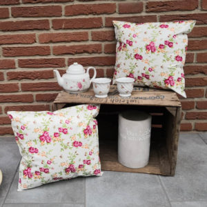 Outdoor Kissen Röschen 2 Kissen