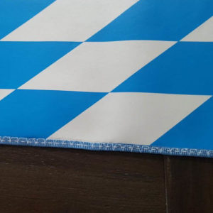 Oktoberfestdecke Ziernaht