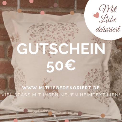 Mit Liebe dekoriert