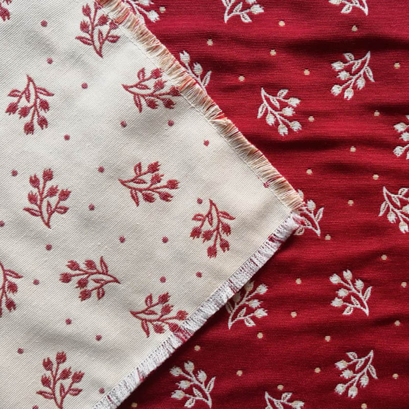 Zweige rot mit cremen Hintergrund1_Shop_klein Tischläufer Zweige rot mit creme Hintergrund Stoff beide