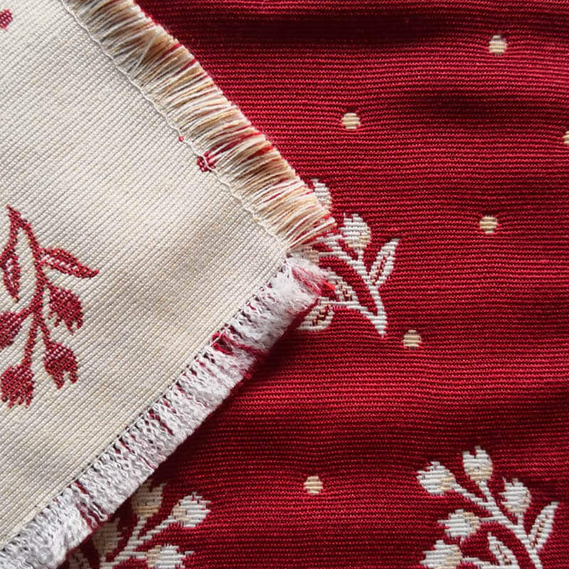 Weihnachtsbaumdecke Zweige Creme der Rot Weihnachtsbaumdecke Zweige Creme der Rot