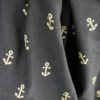Meterware Maritim mit Anker