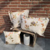 Outdoorkissen Frühblüher beige 3 Größen