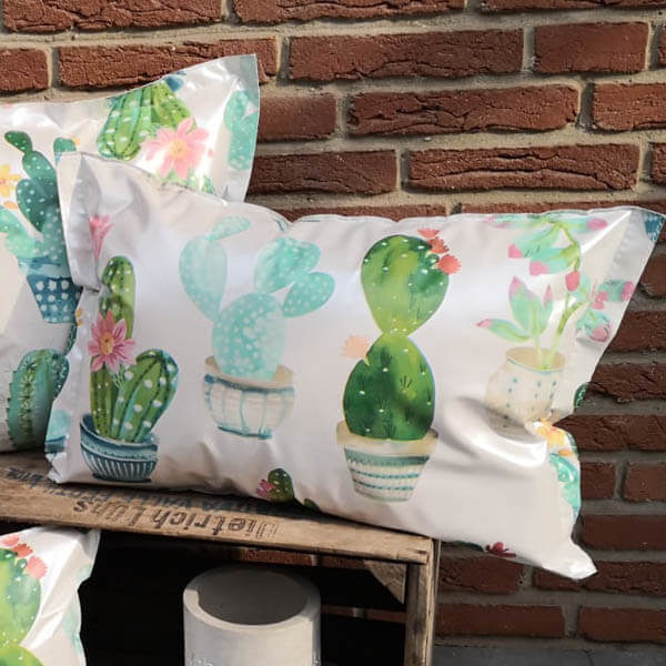 Trendiges Outdoor & Gartenkissen Kaktus 40x60cm