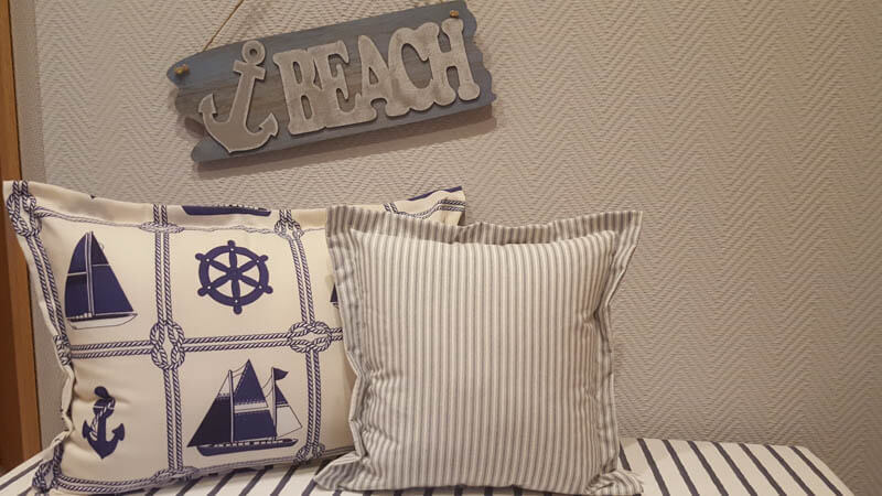 Maritime Deko selber machen - Schild Beach