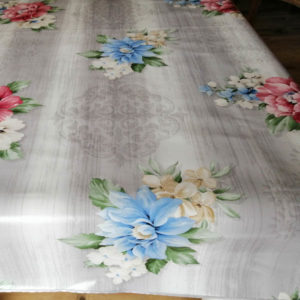 Blumenbouquet Tischdecke komplett