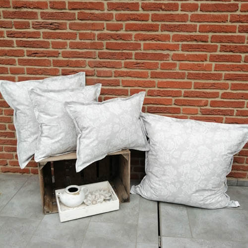 Geschenkideen zum Muttertag - Garten Lounge Kissen Blätterranken (beschichtet)