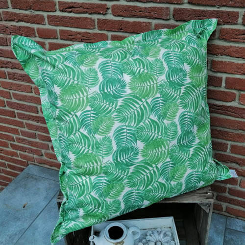 Geschenkideen zum Muttertag - Outdoor Kissenbezug Farne - Beschichtete Baumwolle