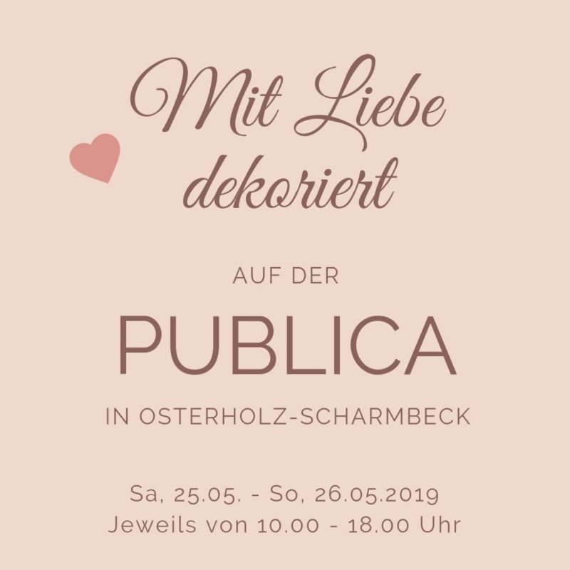 Mit Liebe dekoriert_Kissen und Tischdecken auf der Publica
