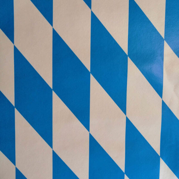 Wachstuch Tischdecke Ornamente & Muster - Bayerische Raute