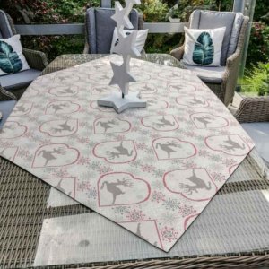Garten Tischdecke Hirsch (beschichtet)