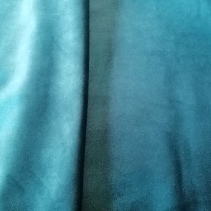 Samt Meterware Petrol Samt Meterware Petrol