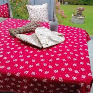 Zweige rot Tischdecke