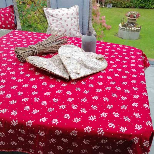 Zweige rot Tischdecke