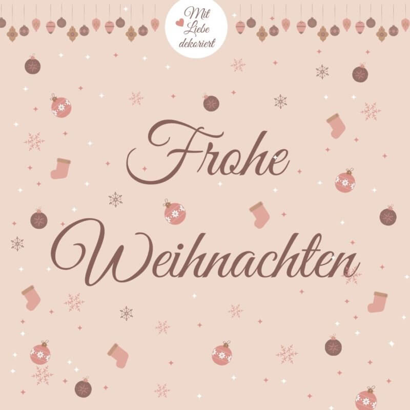Frohe Weihnachten