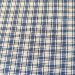 Blau Kariert