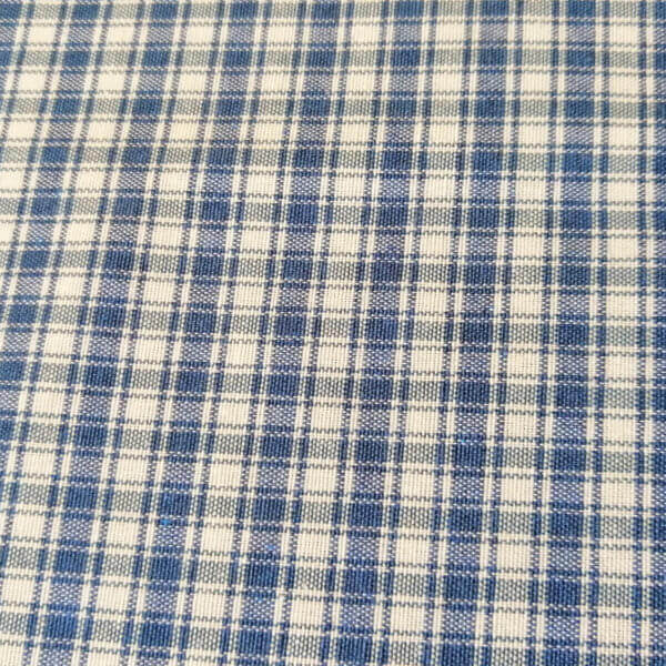 Blau Kariert
