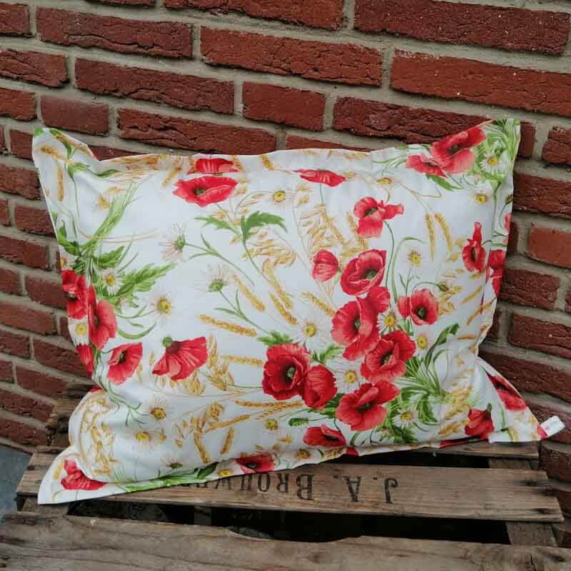 Ostergeschenke selber machen - Mohn_Beschichtete Baumwolle_Kissen