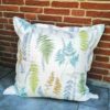 Outdoor Kissenbezug Farne – Beschichtete Baumwolle 80x80cm