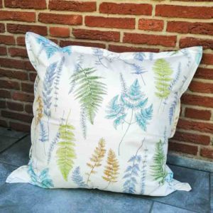 Outdoor Kissenbezug Farne – Beschichtete Baumwolle 80x80cm