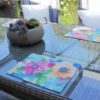 Platzset Bunte Blumen