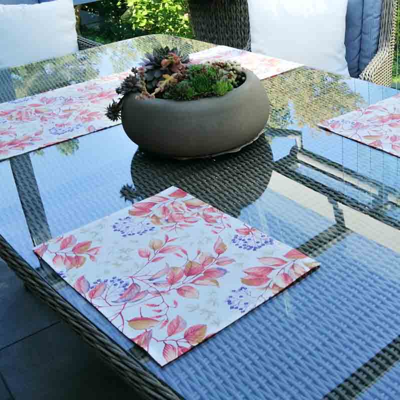 Platzset Holunderbeere (beschichtet) Platzset Holunderbeere (beschichtet)