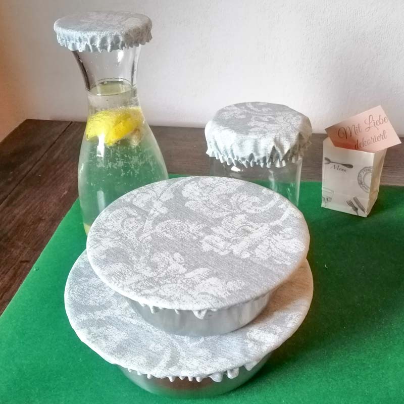 Schüsselhauben nähen - Abdeckungen