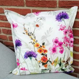 Kissen Blumenwiese für Outdoorbereich 60x60cm
