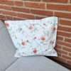 Trendiges Loungekissen Blumen fuer draussen