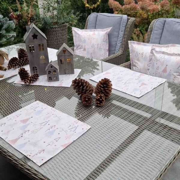 Tischset Tannenbaum im Winter