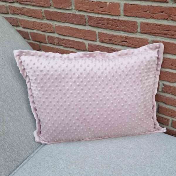 Kuschelkissen Minky - rosa 45x60cm